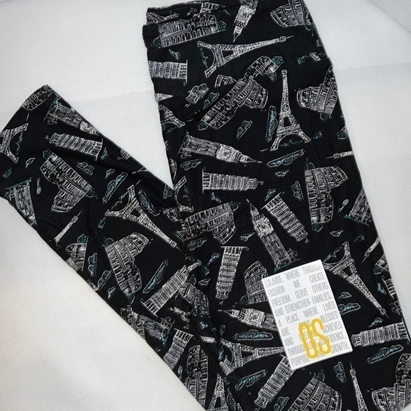 NEW! OS Monument Leggings LuLaRoe - Picture 1 of 4